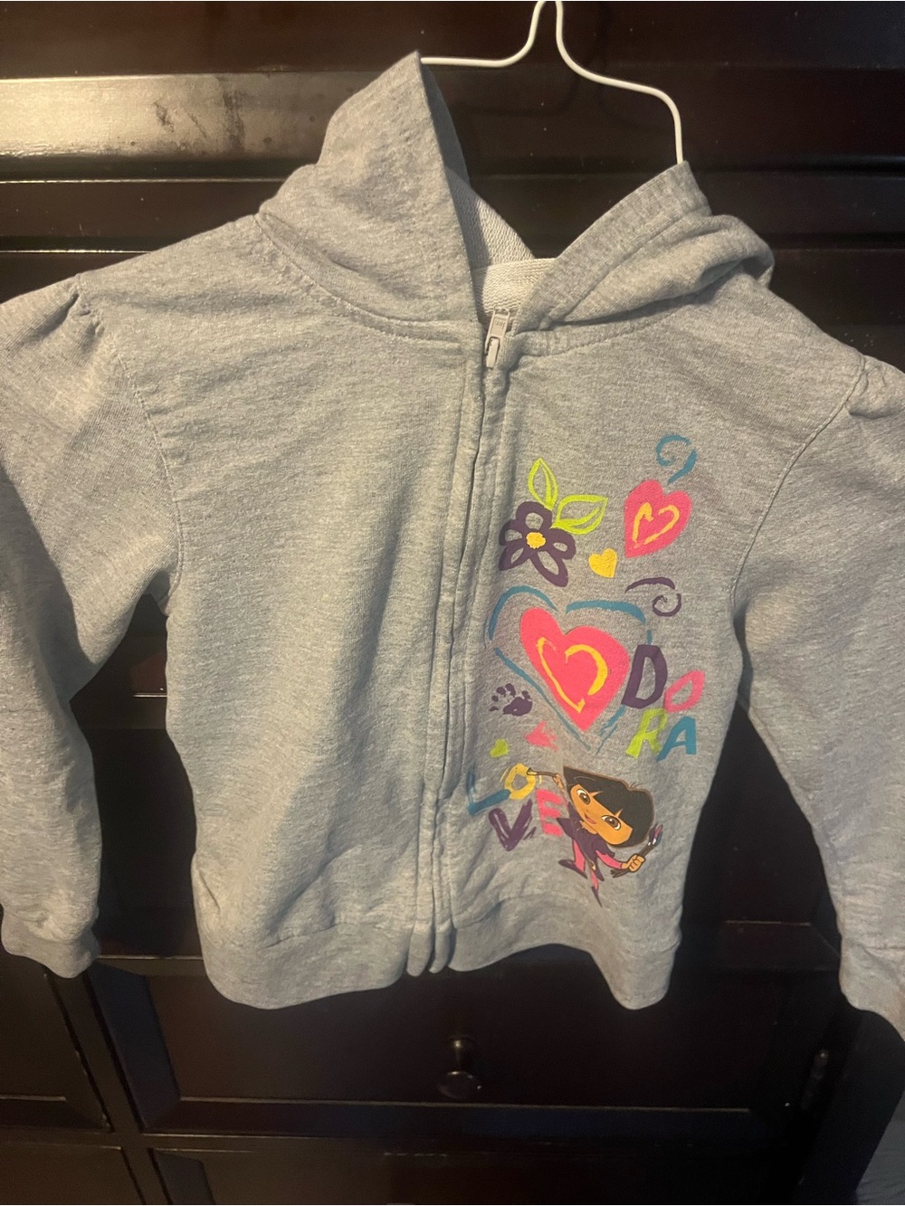 Dora hooded zipper jacket